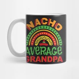 Nacho Average Grandpa Pun Mug